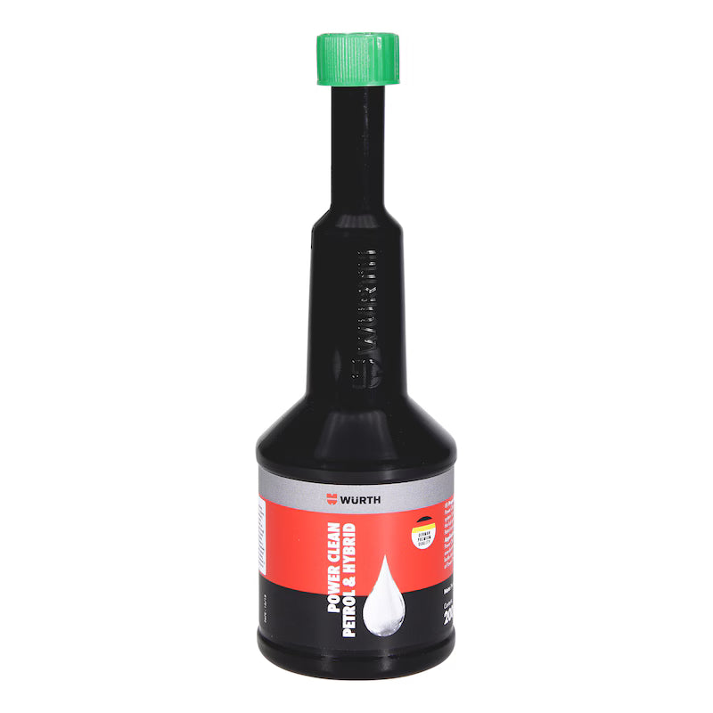 Würth Power Clean Benzin/Hybrid Additiv 200 ml – Brændstofrens & Motorrens Würth
