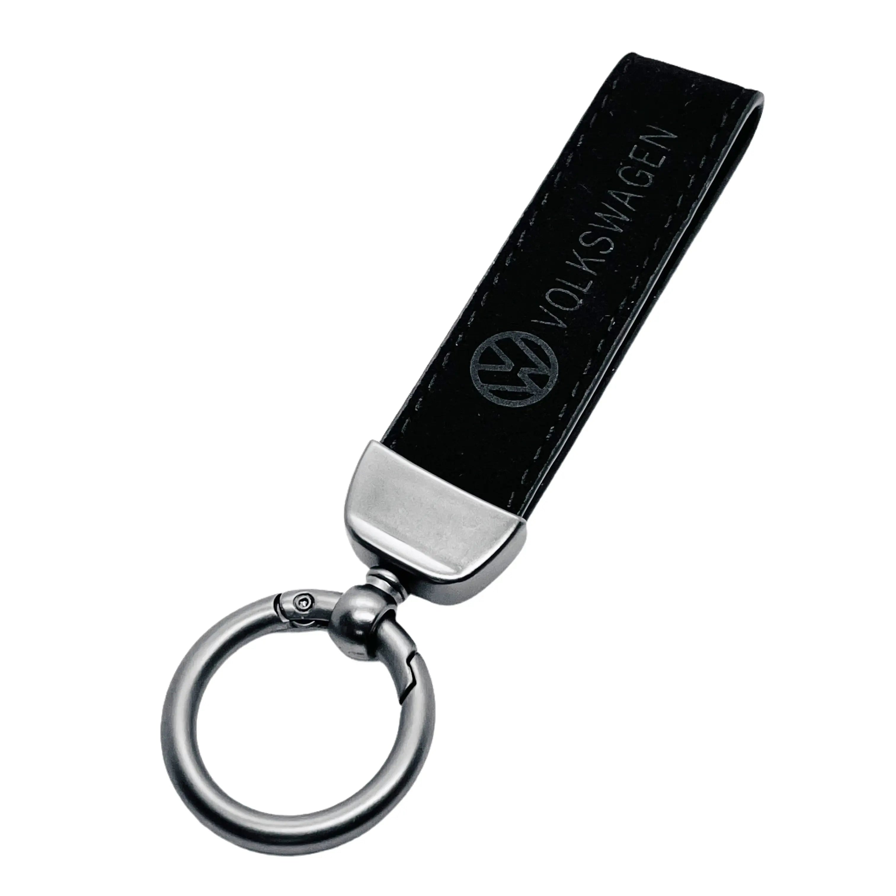 Volkswagen nøglering, Sort Læder - BilligStyling