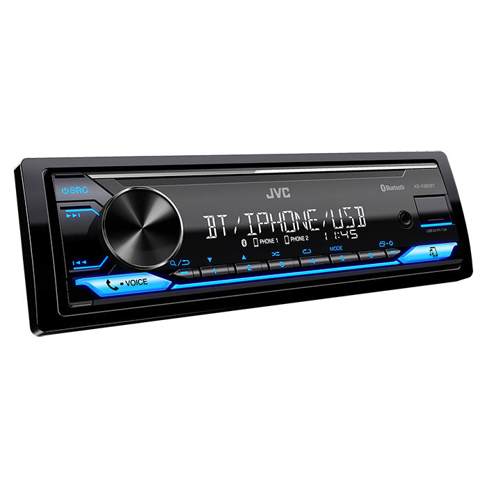 JVC KD-X382BT Bilradio med RDS tuner og Bluetooth 100mm jvc