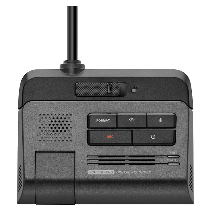 Alpine DVR-F790 dashcam kit m. 2 sidekameraer alpine