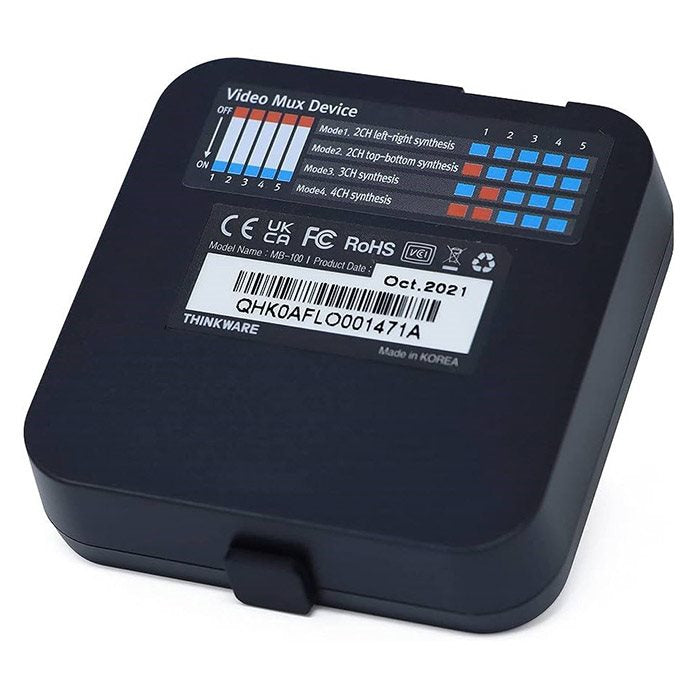 Alpine DVR-F790 dashcam kit m. 2 sidekameraer alpine