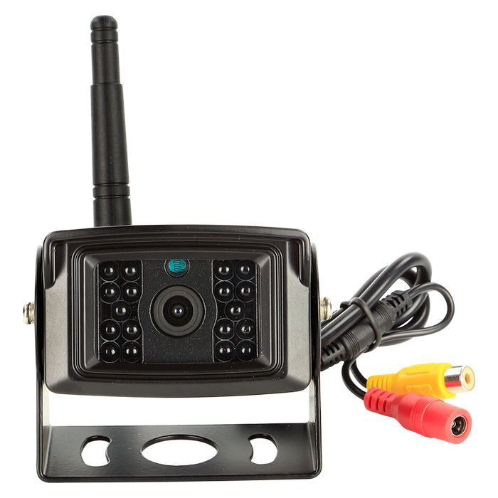 Bakkamera sæt m. 7" skærm trådløs 12/24V acv