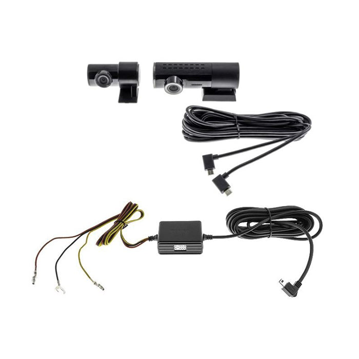 Ampire 12V+24V Dashcam Sæt (for+bag) 2K (QUAD-HD) ampire