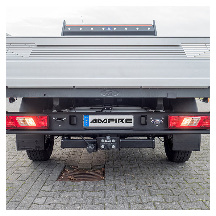 Ampire Farve bakkamera med IR universal sort 10m kabel ampire