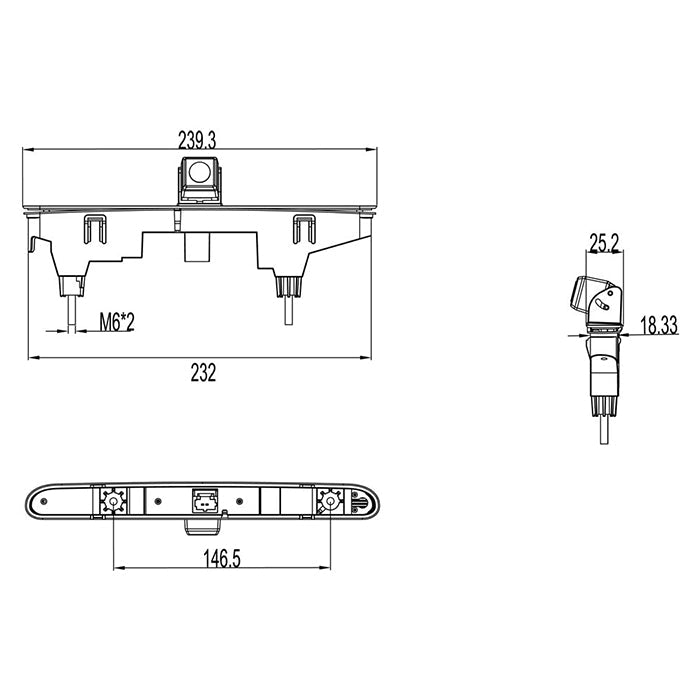 Ampire bakkamera Berlingo 3, Rifter, Combo E, Doblo ampire