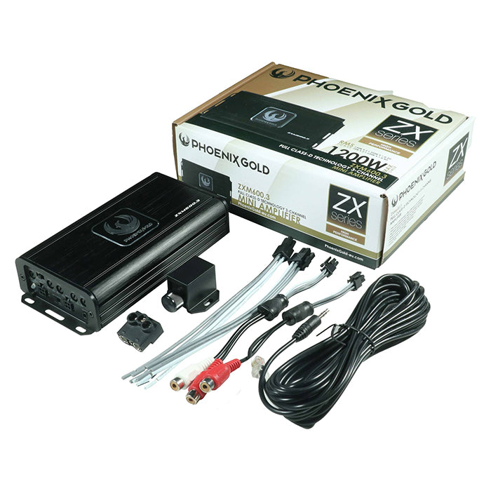 Phoenix Gold 3-kanals miniforstærker 2x75W - 350W RMS Phoenix_g