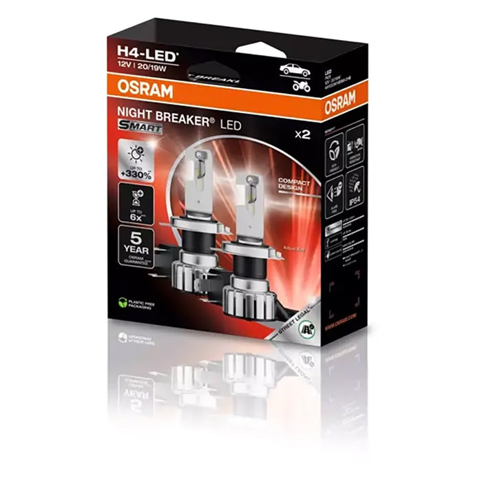 Osram Night Breaker Smart H4-LED 12V - Sæt osram