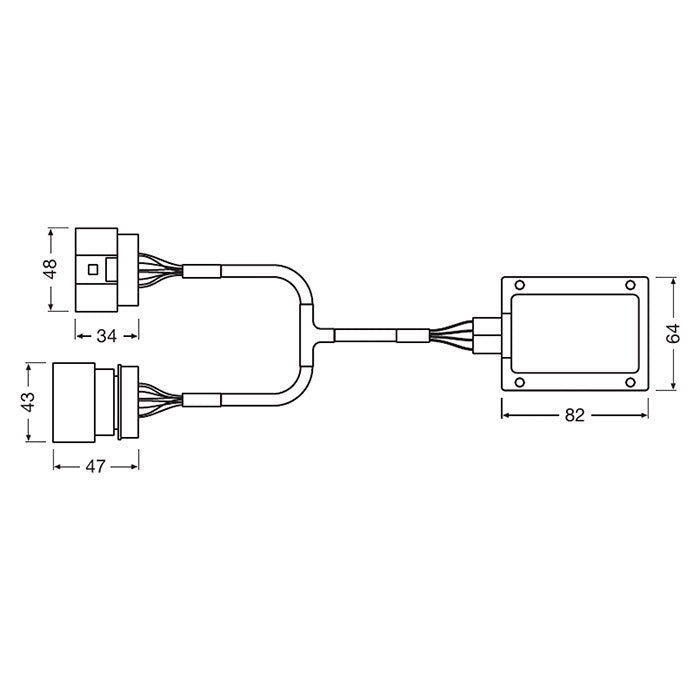 Osram LED Canbus Adaptersæt VAG stik osram