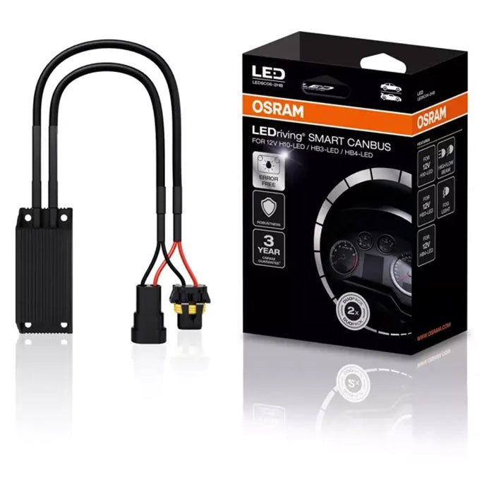 Osram LED Canbus Adaptersæt H10, HB3, HB4, H16 osram