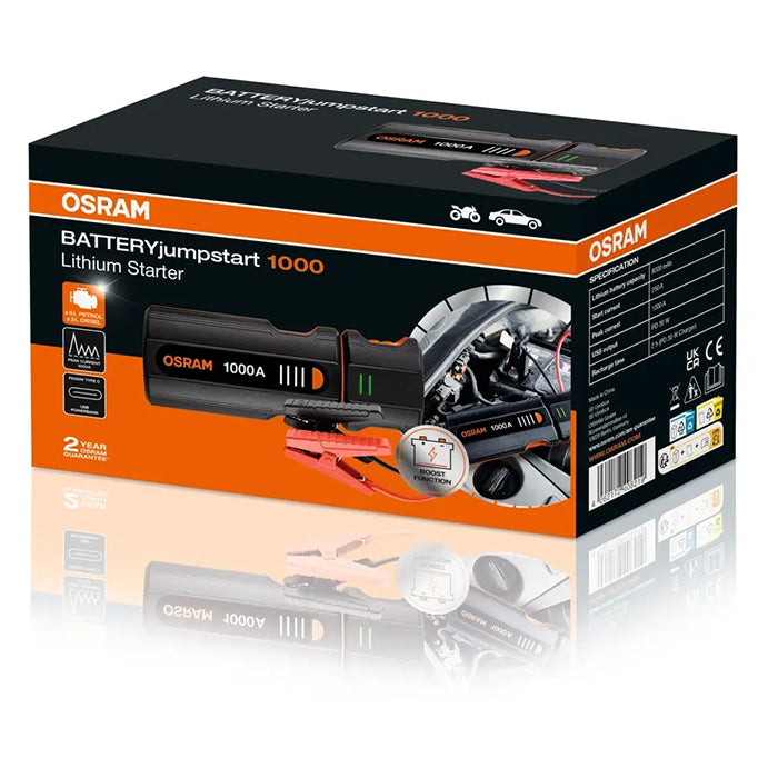Osram BATTERY jumpstart 1000 OJS020 1000A osram