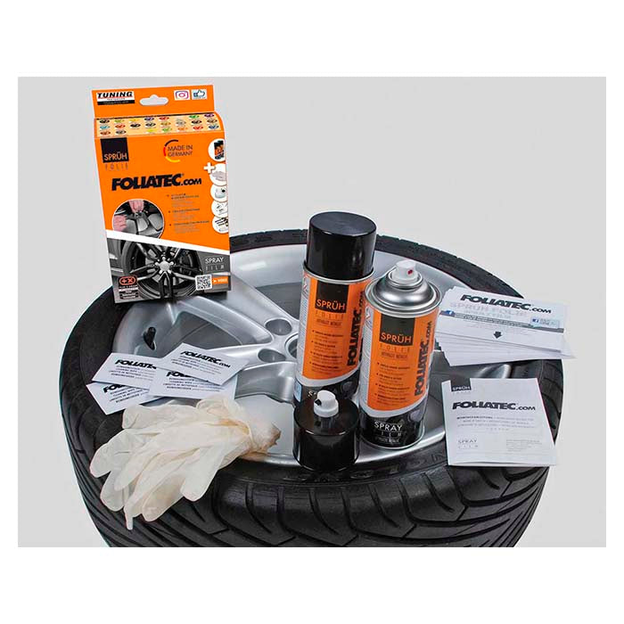 Foliatec Sprayfolie, pistol grå 2x400ml foliatec