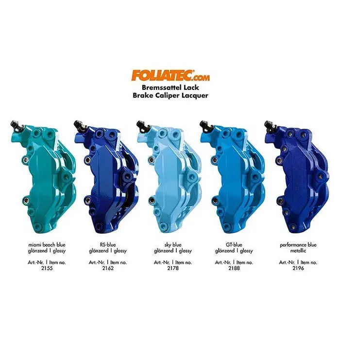 Foliatec Bremsekaliber maling - Performance Blue Metallic - BilligStyling