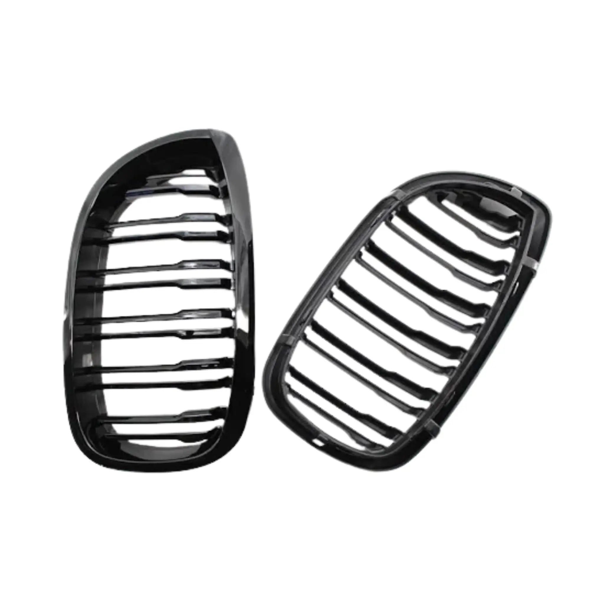 BMW 3-Serie E46 (2002-2005) frontgrill nyrer - Matsort - Komplet sæt - BilligStyling
