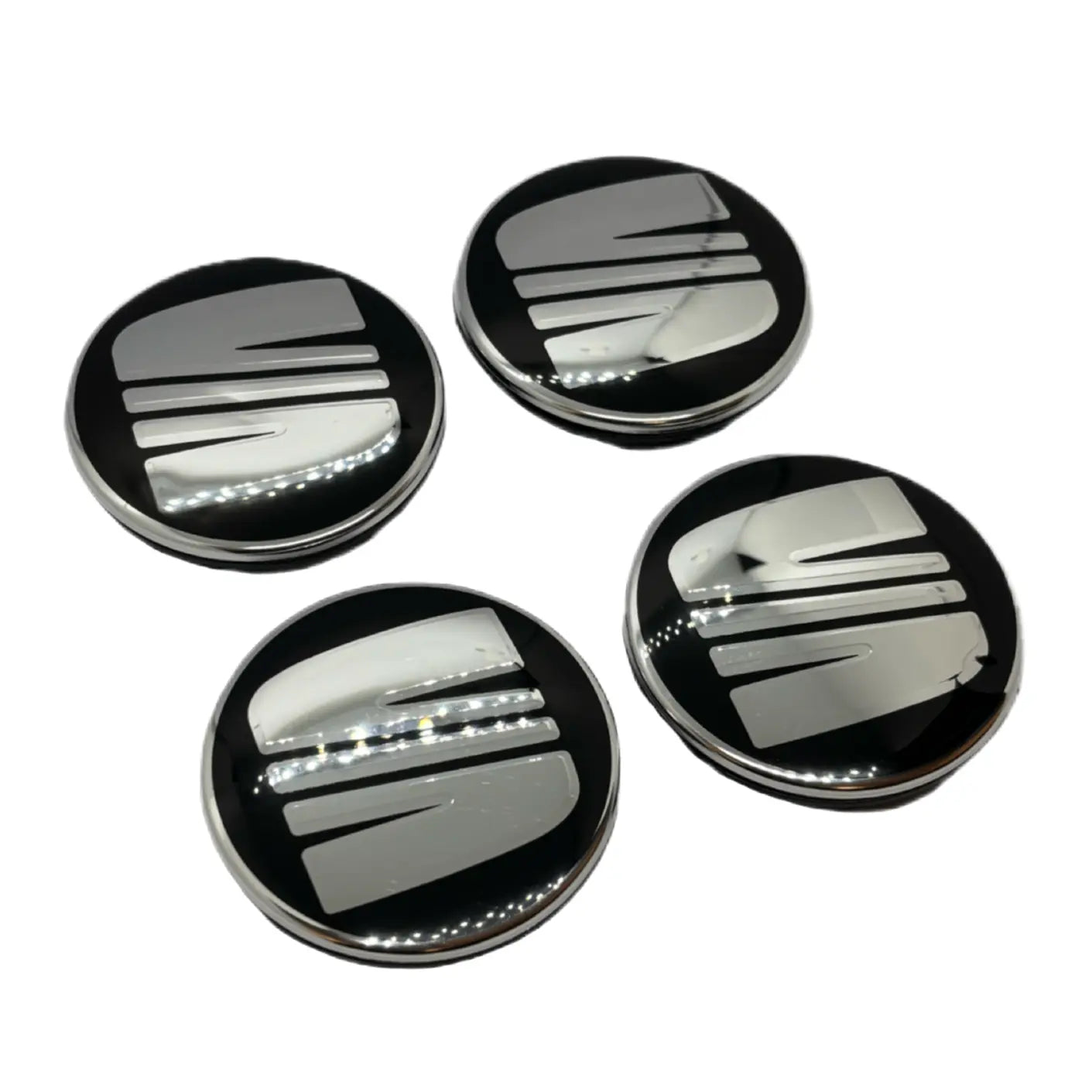 SEAT centerkapsler, sæt med 4 stk - 56 mm - BilligStyling