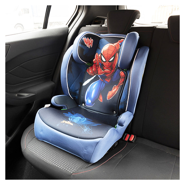 Disney Isofix Selepude Med Ryg Spiderman 105-150cm R129 disney