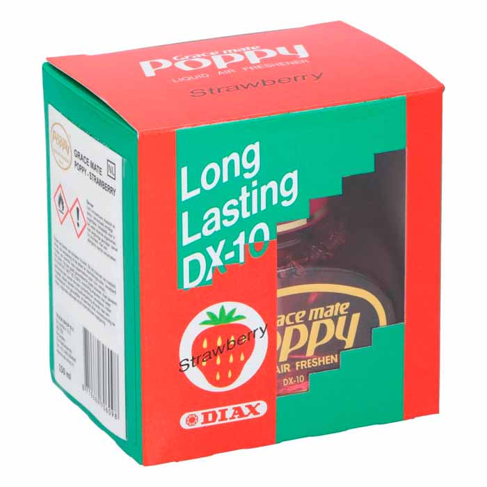 Poppy luftfrisker "Jordbær", 150 ml. poppy