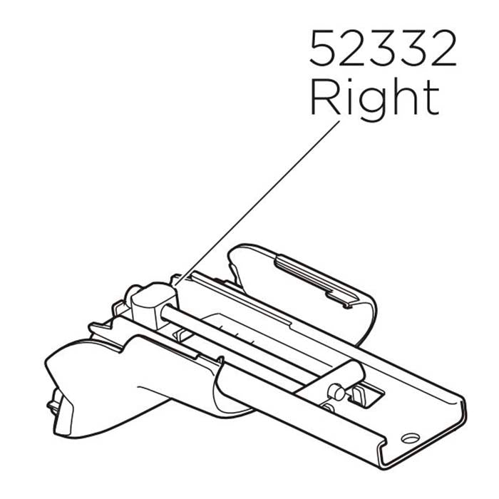 Thule fod højre til WingBar 959 edge thule
