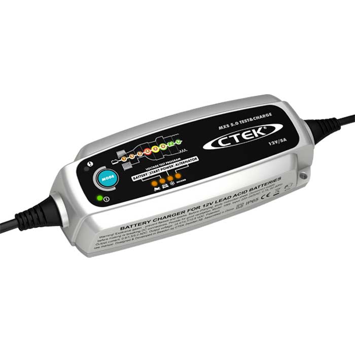 CTEK Batterilader - Multi MXS 5.0 Test og Charge - BilligStyling