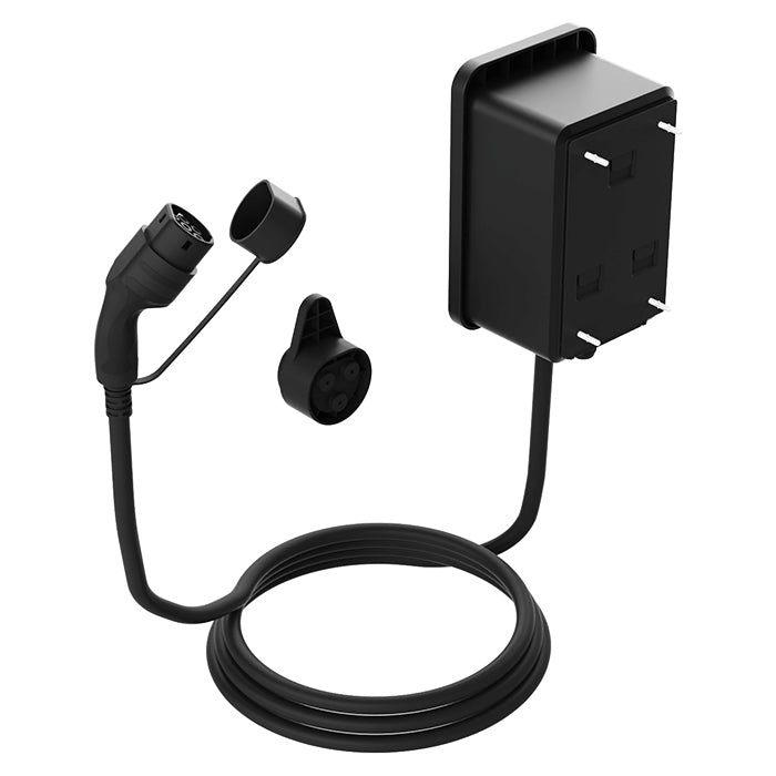 Ladeboks Elbil 11 kW – 16A 3-faset m. 7 Meter Kabel & App Styring - BilligStyling