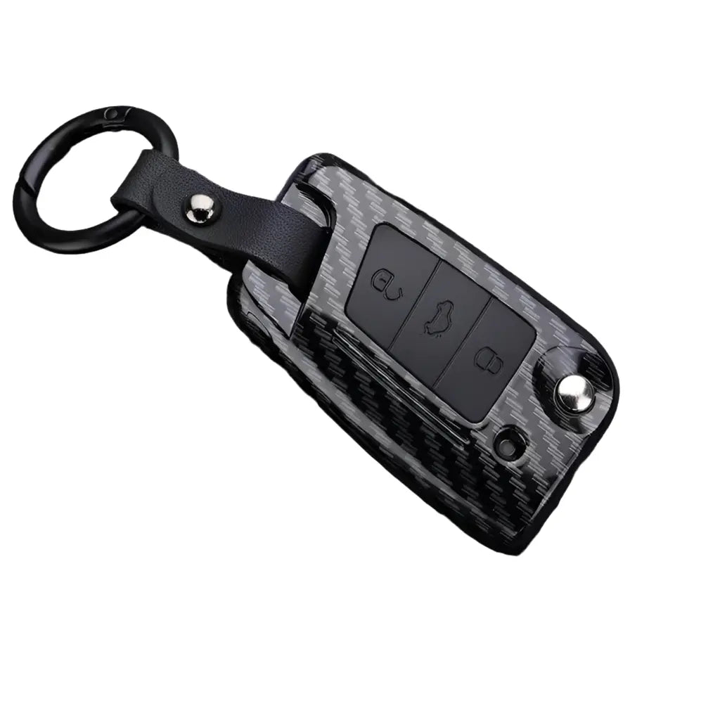 VW, SEAT, Skoda, bilnøgle cover, carbon fiber - BilligStyling
