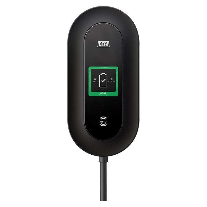 DEFA Power Solar ladestation 6 m. kabel 22kw defa