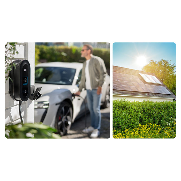 DEFA Power Solar ladestation 6 m. kabel 22kw defa