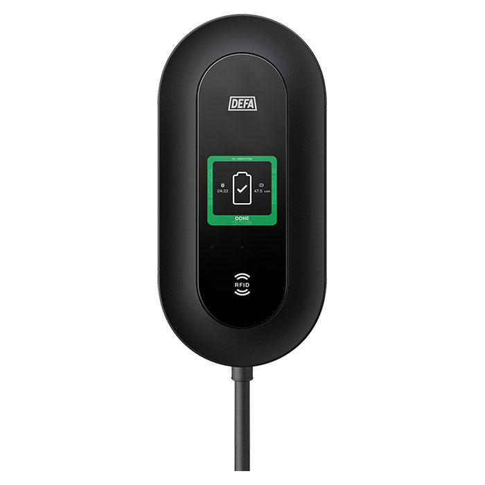DEFA Power ladestation inkl. vægbeslag - 6 m. kabel 22kw