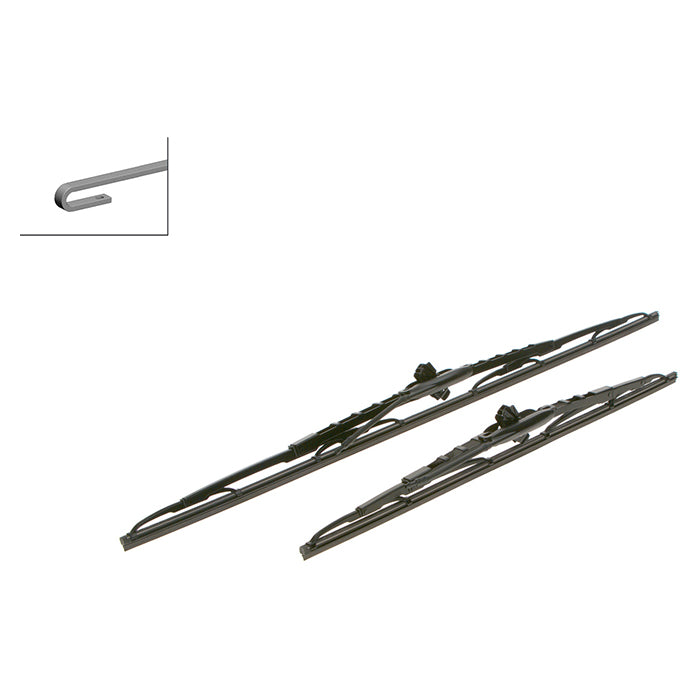 BOSCH 651 Twin Viskerblade sæt 650 + 450mm bosch
