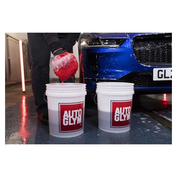 Autoglym Mikrofiber Vaskehandske, Rød - BilligStyling