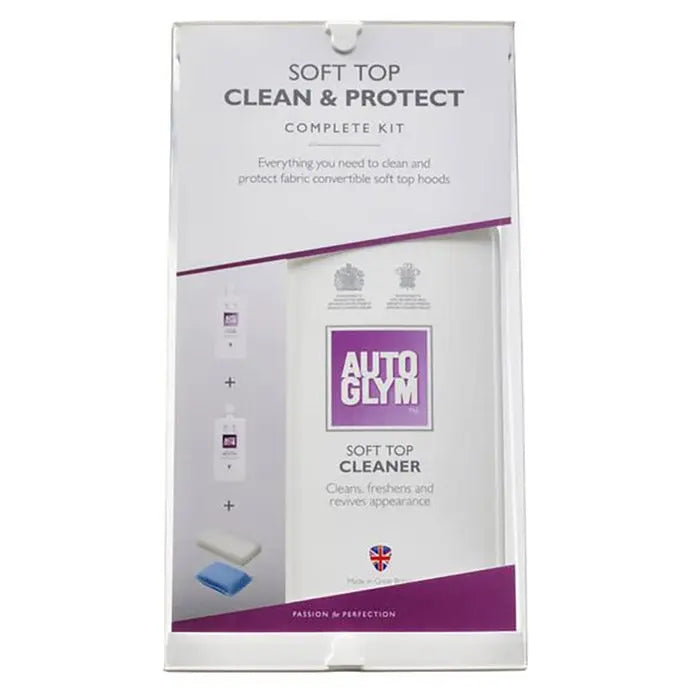 Autoglym Kalecherens - Soft Top Clean And Protect 2x500ml - BilligStyling