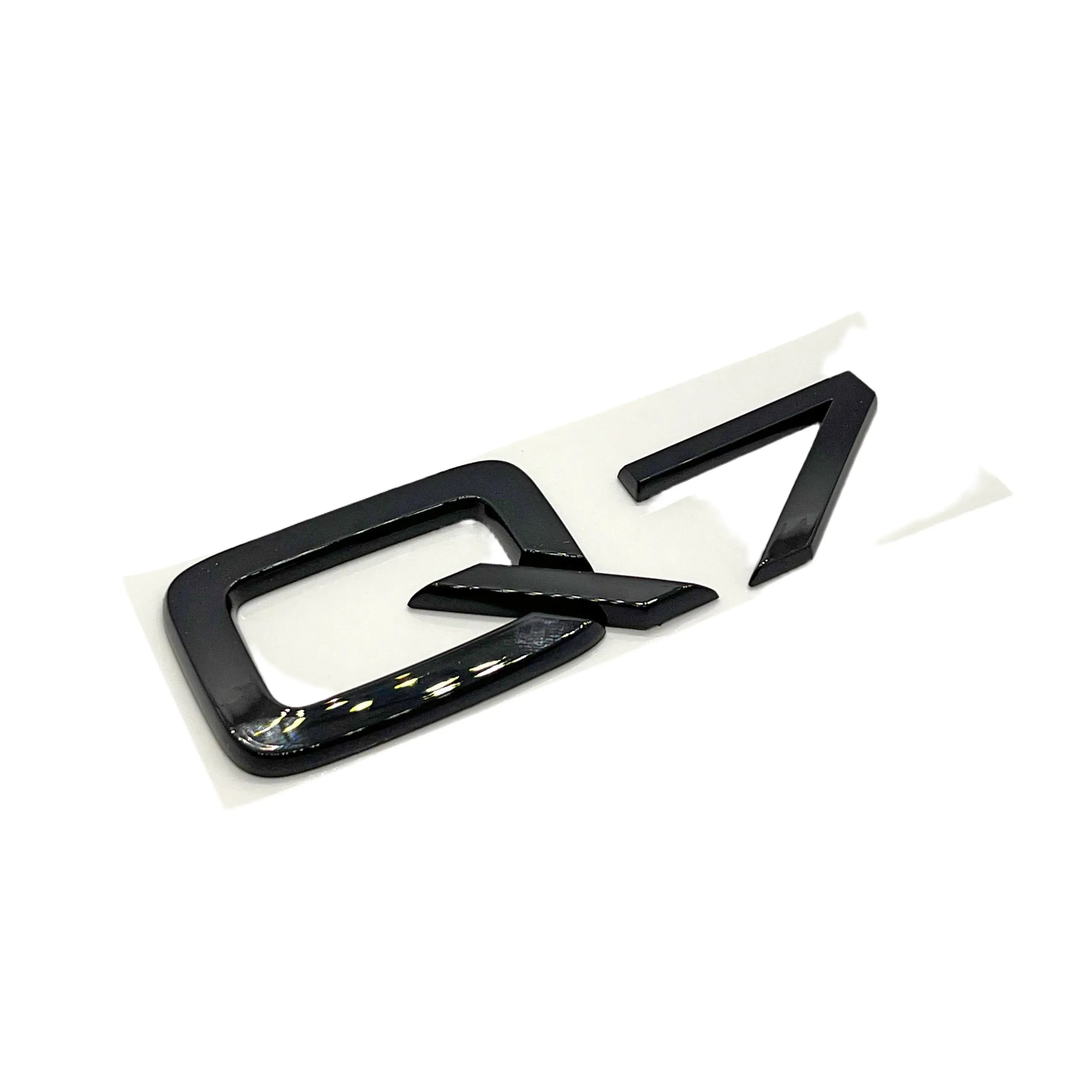 Audi Q7 modelbetegnelse i sort - BilligStyling