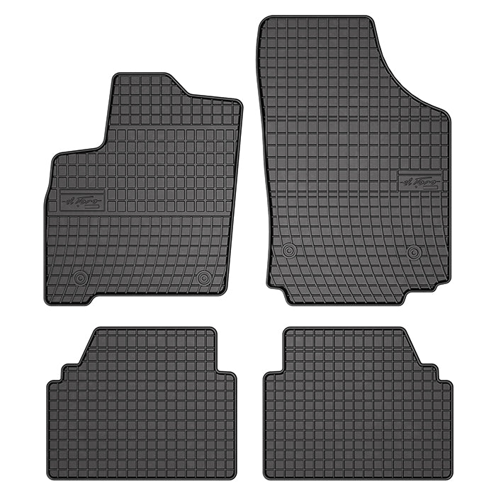 Gummimåtter Opel Meriva A minivan 2003-2010 frogum