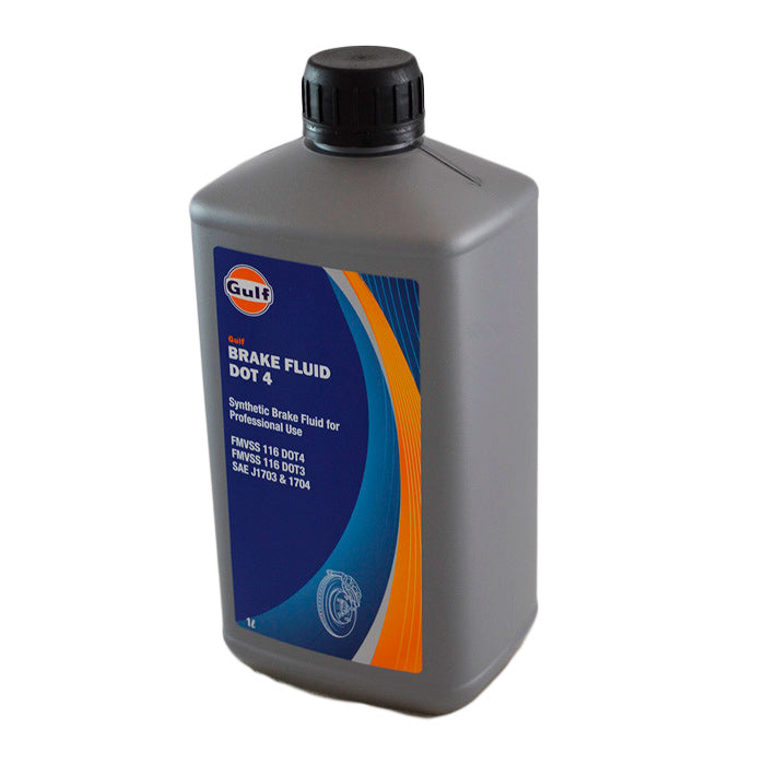 Gulf super bremsevæske dot4 - 1 liter gulf