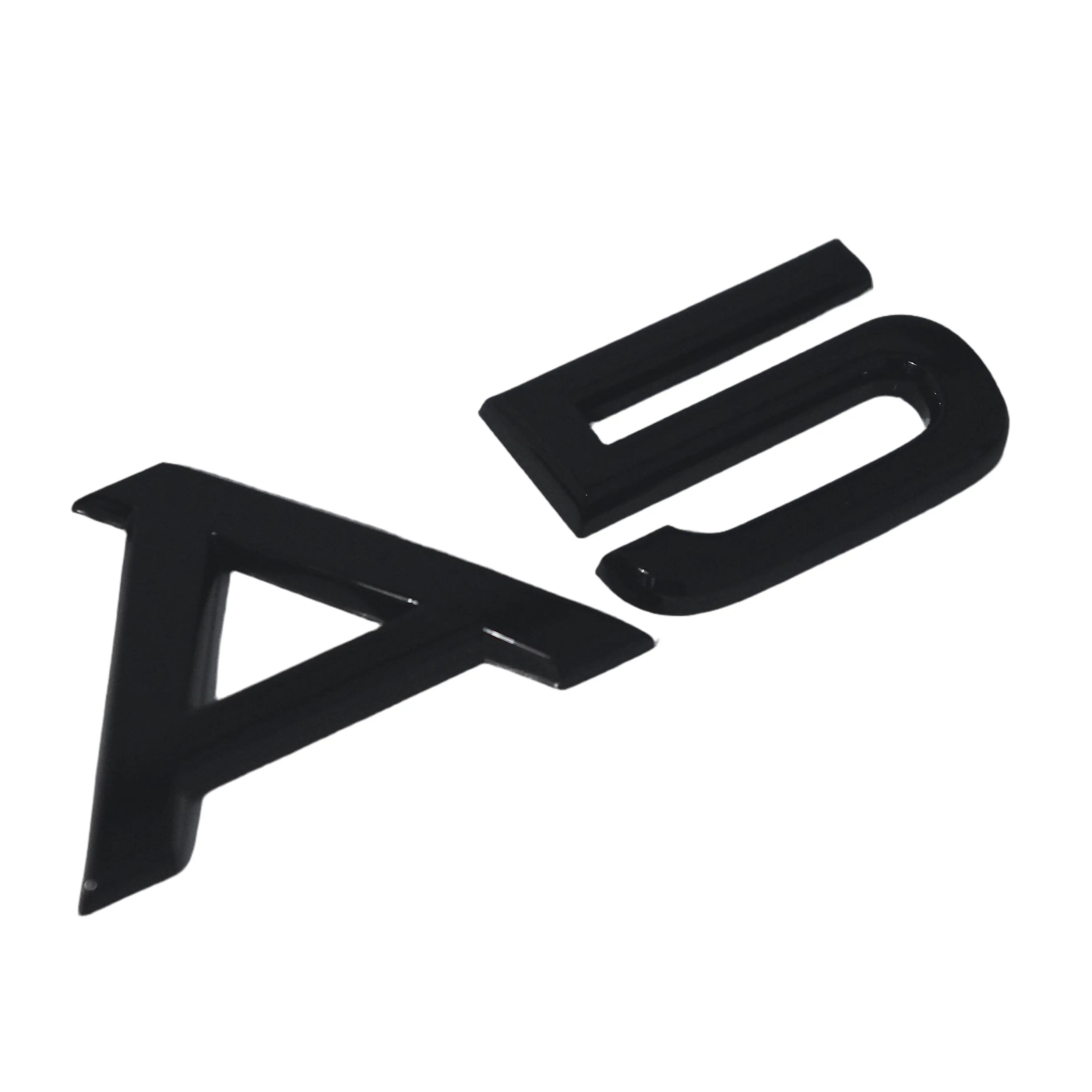 Audi A5 modelbetegnelse i sort - BilligStyling