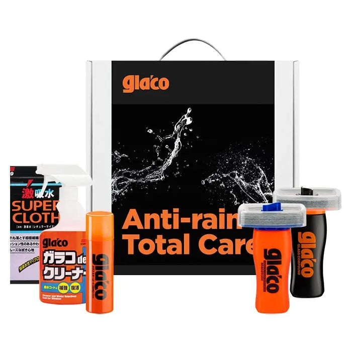 Soft99 Glaco Anti-rain Glascoating kit 5-i-1 - Luksuspakken - BilligStyling