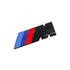 BMW M-Sport Emblem, Sort - Flere størrelser - BilligStyling