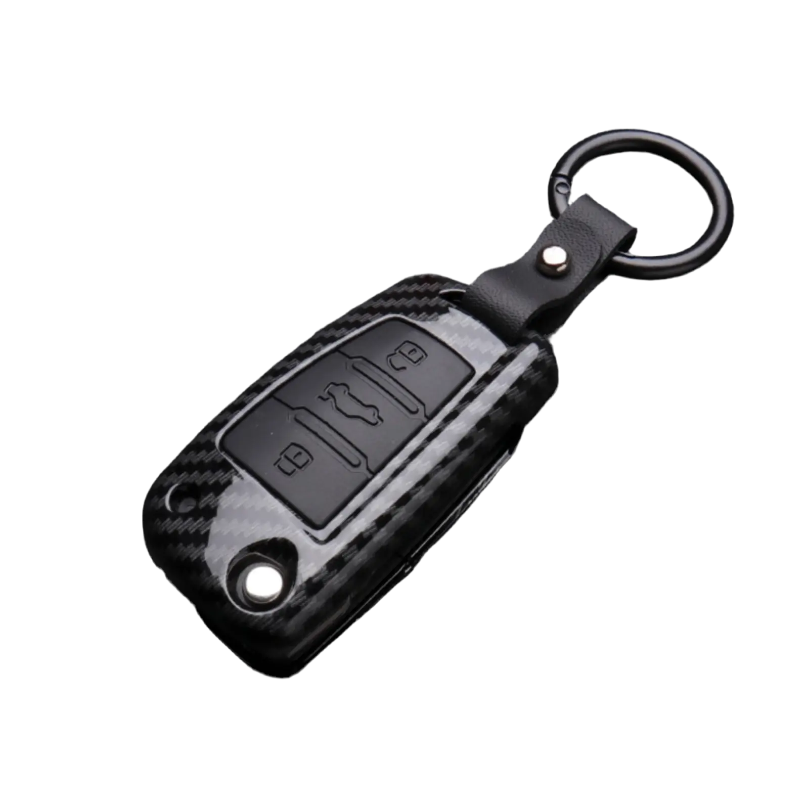 Audi bilnøgle cover, carbon fiber - BilligStyling