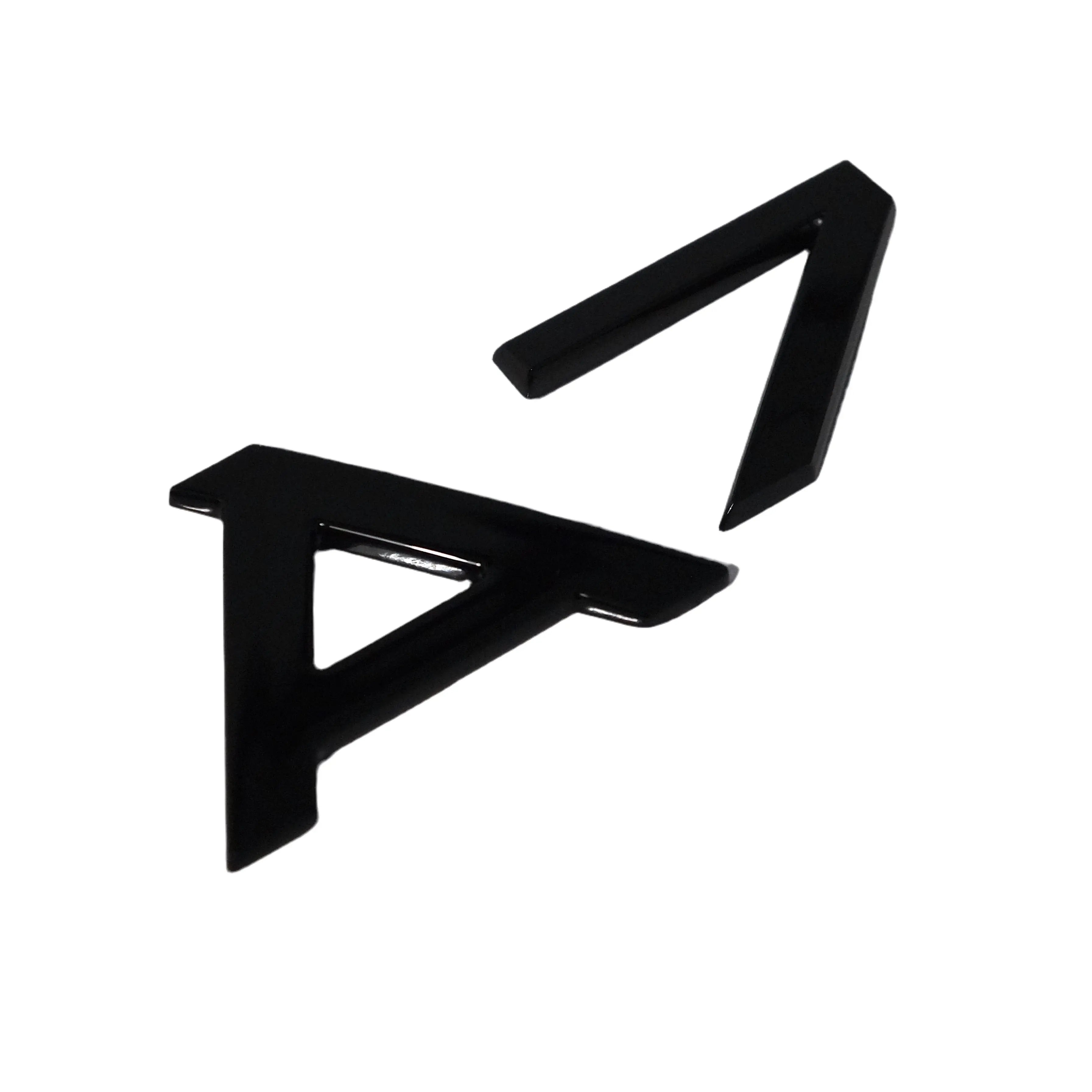 Audi A7 modelbetegnelse i sort - BilligStyling