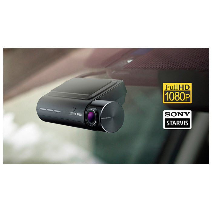 Alpine DVR-F800PRO dash cam med GPS, lane assist alpine