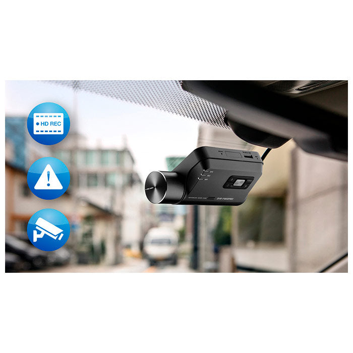 Alpine DVR-F800PRO dash cam med GPS, lane assist alpine