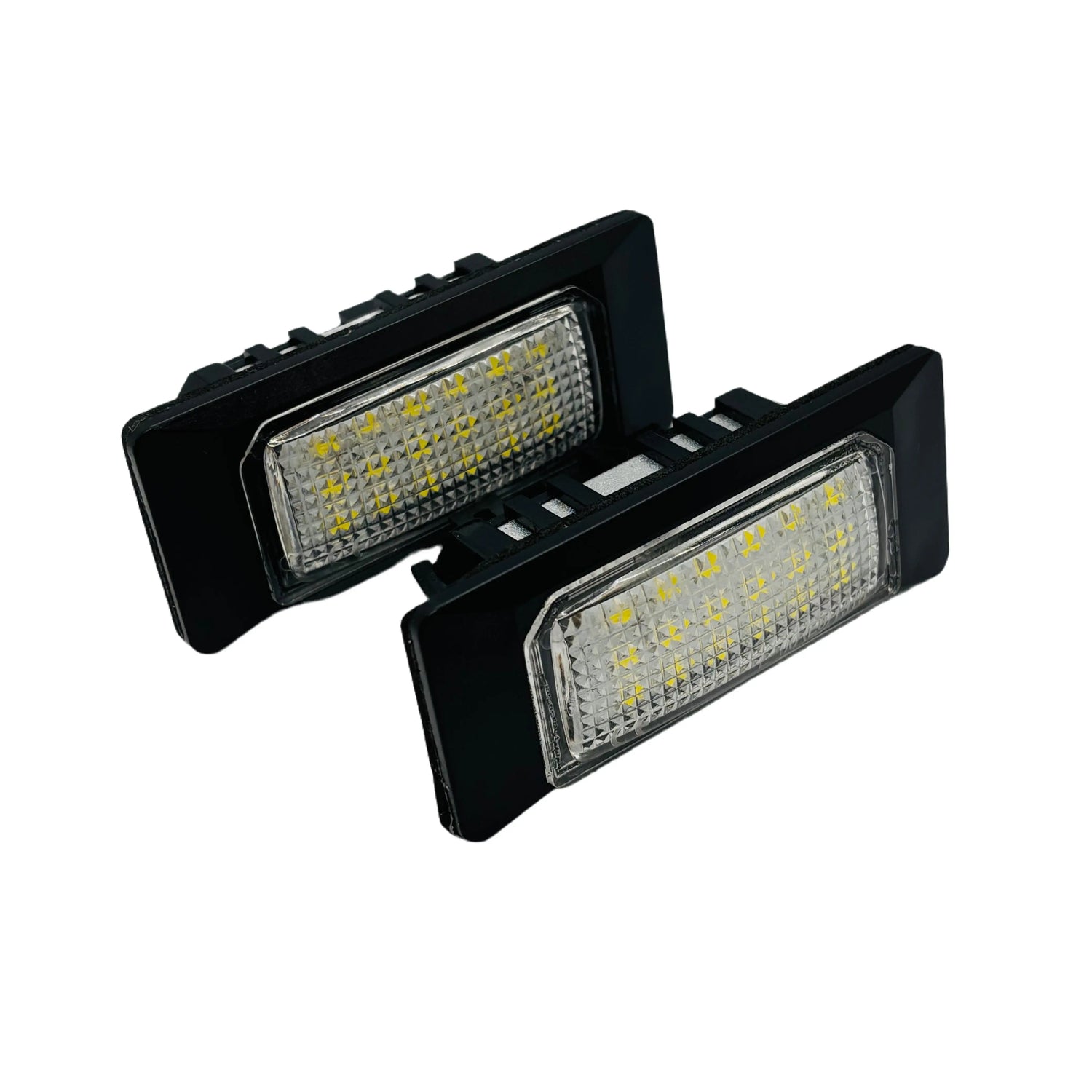 LED Nummerpladelys, Audi A4/A5/A6/TT/Q5, SEAT Ibiza, VW Golf, Passat, Touran - BilligStyling