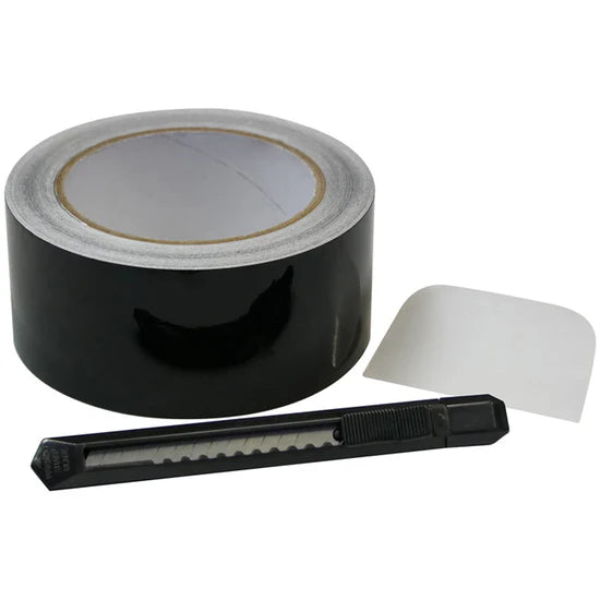 Foliatec Chrome Delete folie sæt, Matsort - 5cm x 15M - BilligStyling