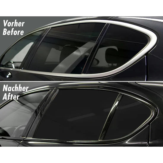 Foliatec Chrome Delete folie sæt, Matsort - 5cm x 15M - BilligStyling