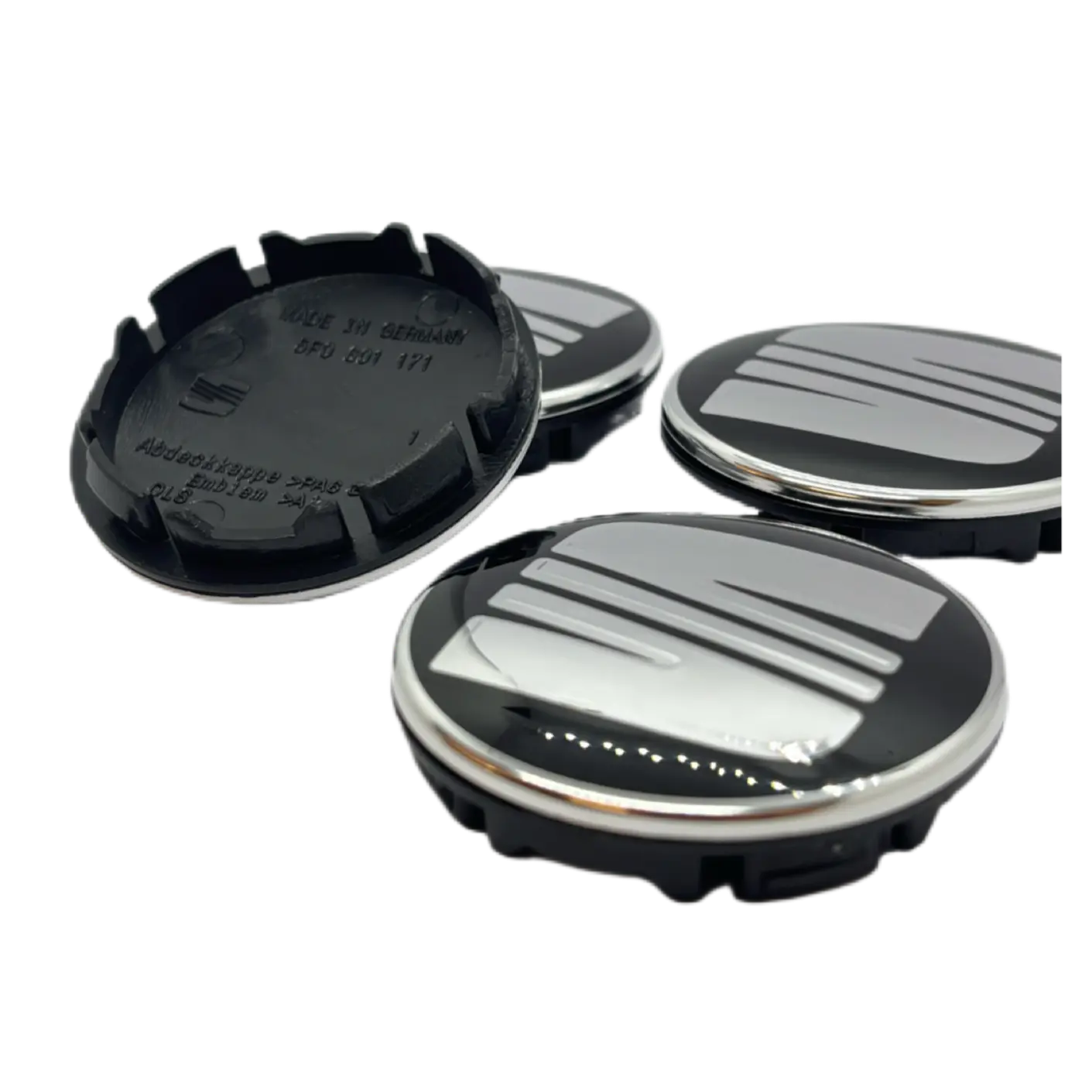 SEAT centerkapsler, sæt med 4 stk - 56 mm - BilligStyling