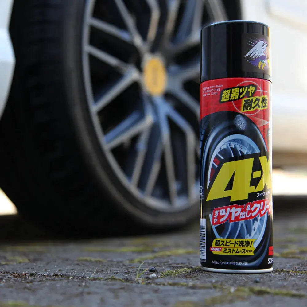 Soft99 Dækglans - 4-X Tire Cleaner - 500 ml - BilligStyling