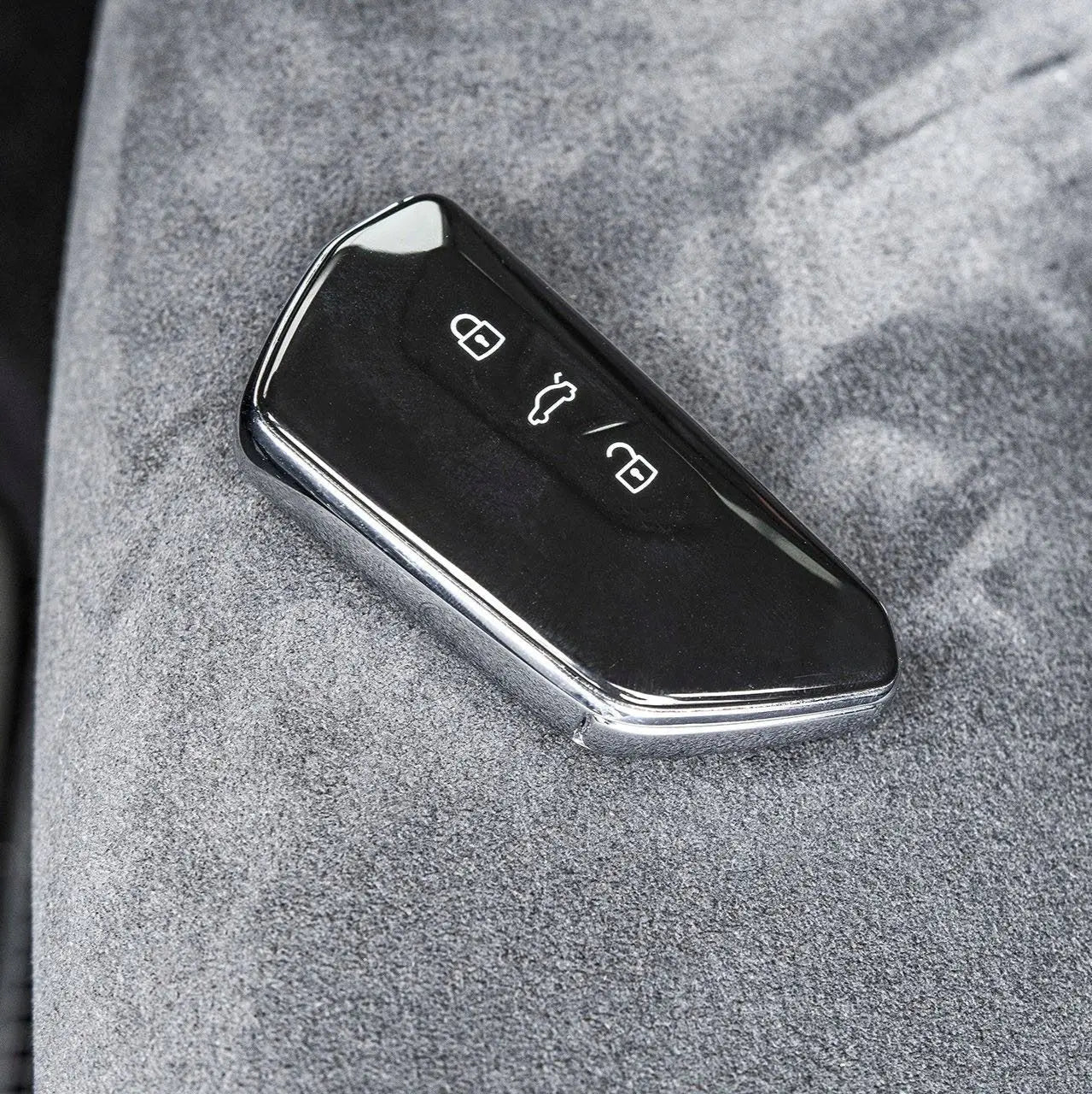 Bilnøgle silikone cover, Hvid - Volkswagen, Skoda, SEAT - BilligStyling