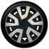 15" Revo VAN Silver/Black hjulkapselsæt coverline