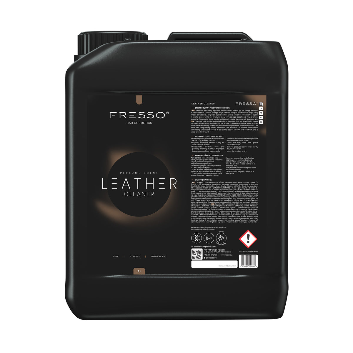 Fresso Leather Cleaner - Læderrens Fresso