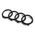 Audi Emblem Foran, Sort, 316x111mm - BilligStyling