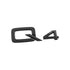 Audi Q4 modelbetegnelse, Sort - BilligStyling
